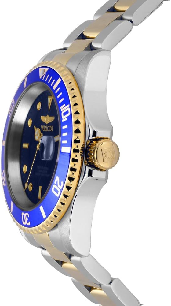 Pro Diver Quartz Watch - Blue Elegance