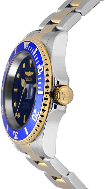Pro Diver Quartz Watch - Blue Elegance