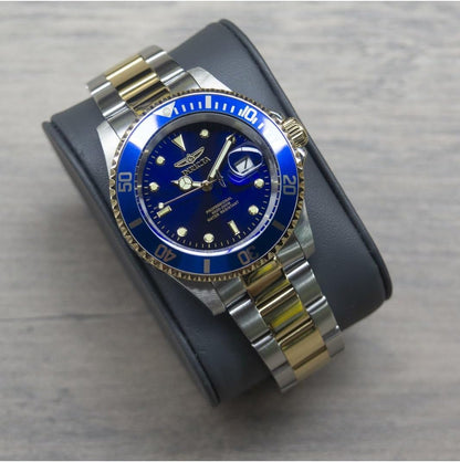Pro Diver Quartz Watch - Blue Elegance
